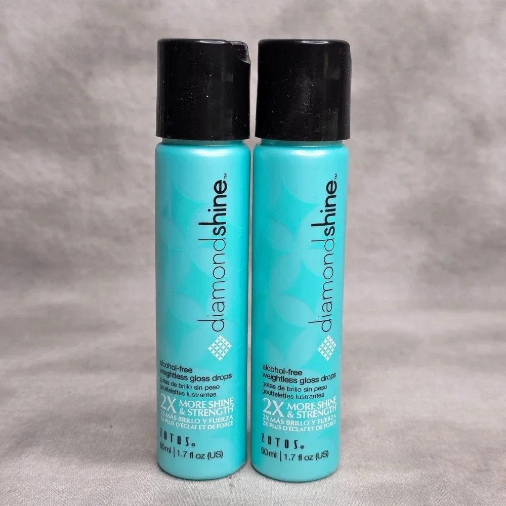 (X2) Zotos Diamond Shine Weightless Gloss Drops 1.7 fl oz Travel Size